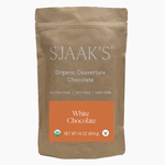 Sjaak's Organic Chocolates Couverture White Choc Bar 16oz