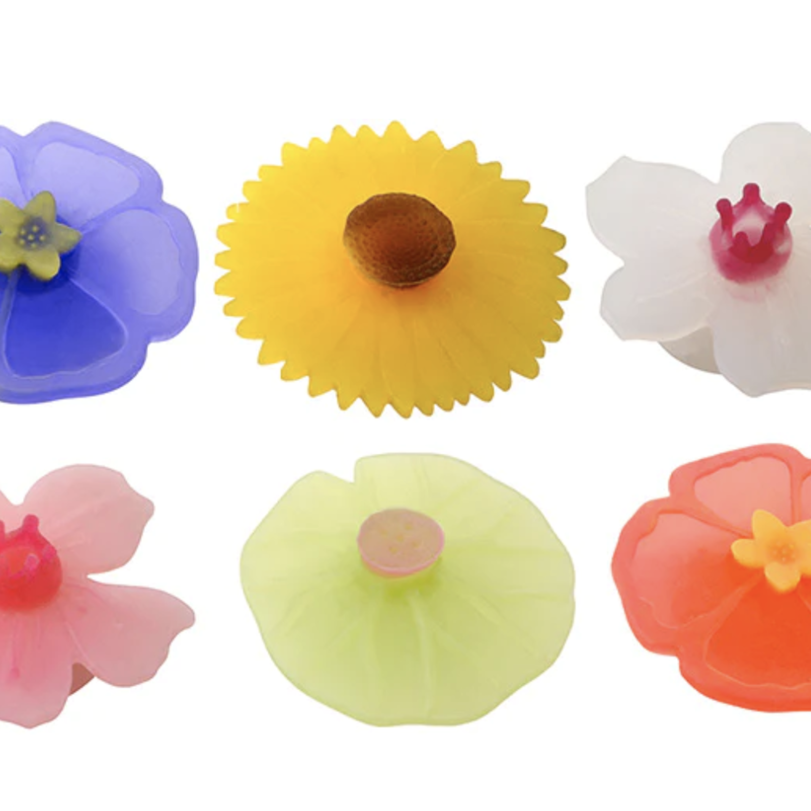 Charles Viancin Floral Drink Markers - Card/6" | Charles Viancin