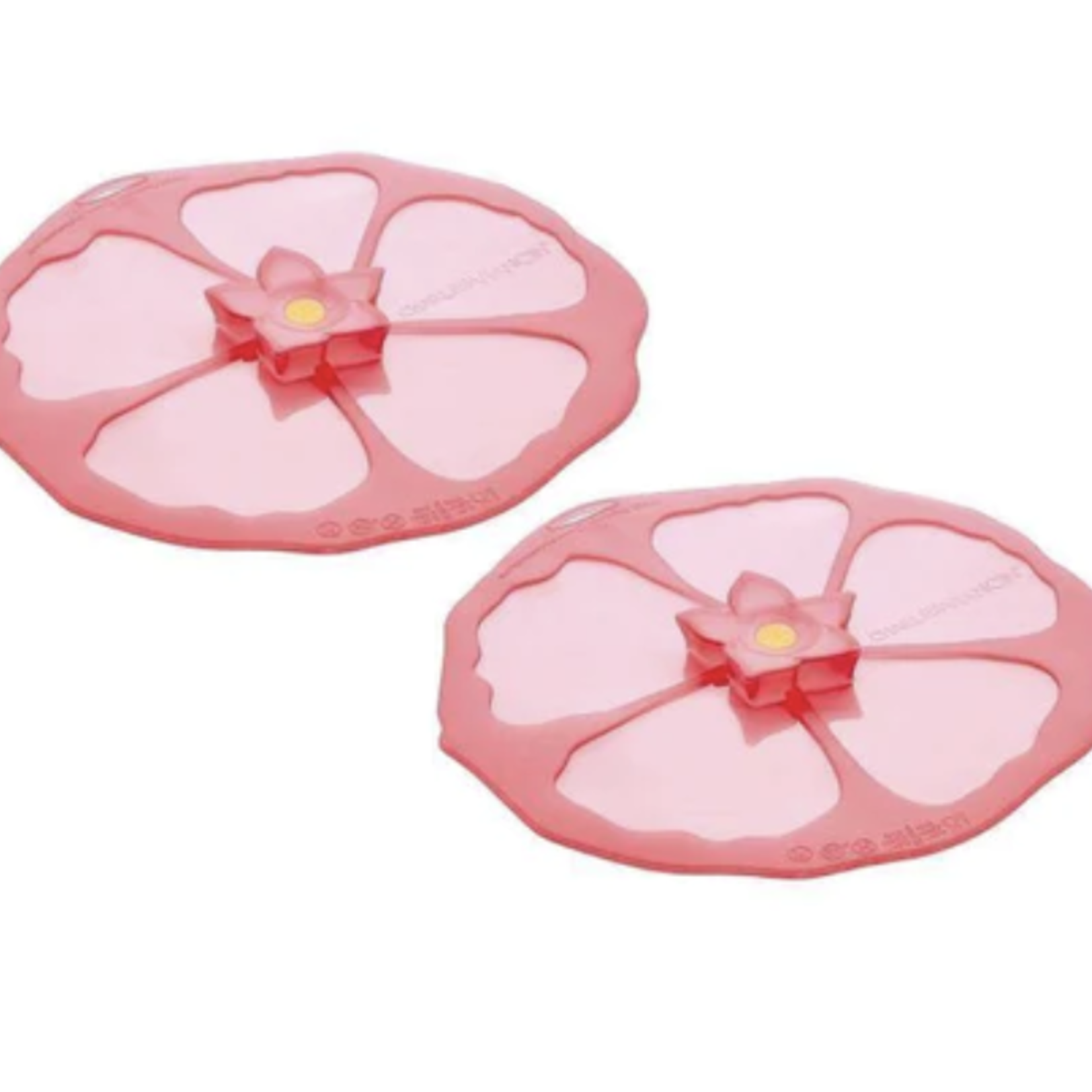 Charles Viancin Hibiscus Lid, (Set 2) 4" | Charles Viancin