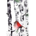 Boston International Guest Towel - Bird In Birch