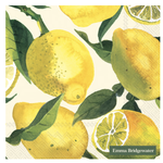 Boston International Luncheon Napkin, Lemons | Boston International