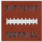 Boston International Cocktail Napkin, Football First | Boston International