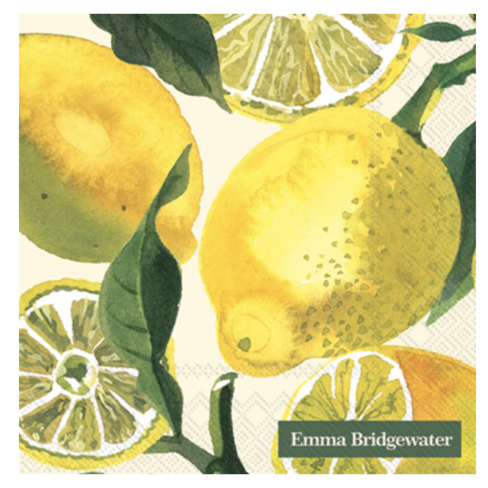 Boston International Cocktail Napkin, Lemons | Boston International