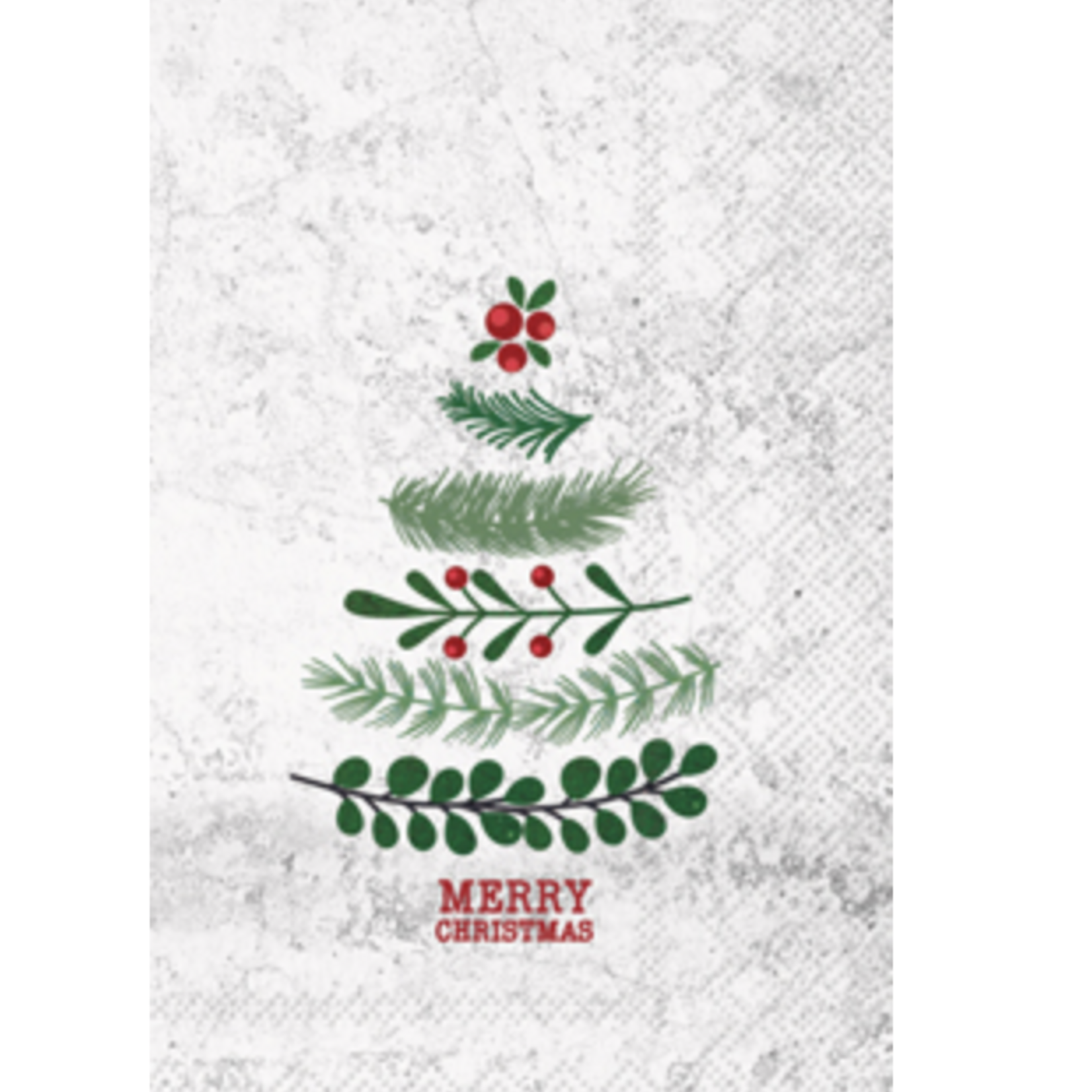 Boston International Guest Towel - Natural Christmas Tree | Boston International