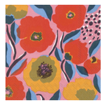 Boston International Cocktail Napkin, Rosarium Rose