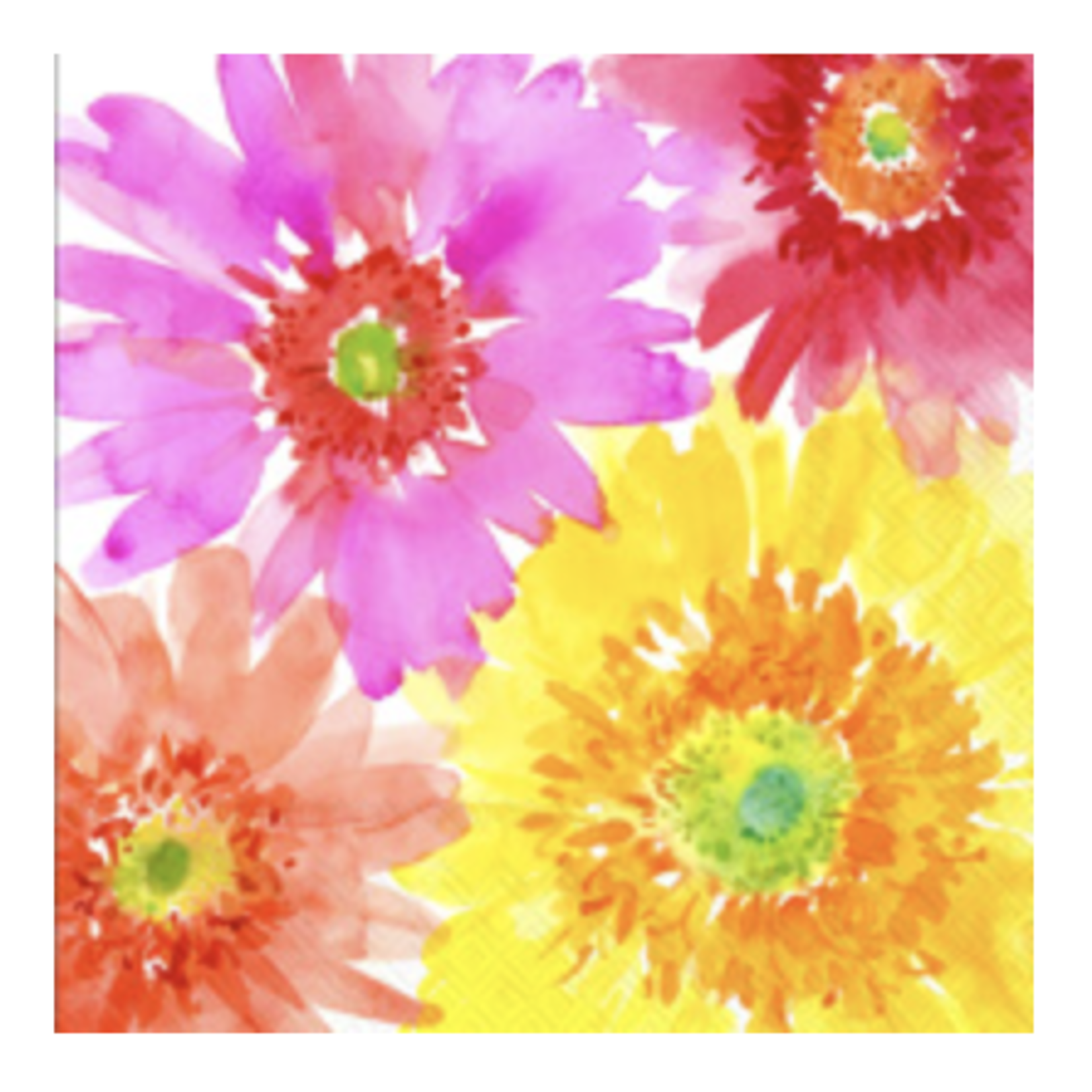 Boston International Luncheon Napkin, Gerberas | Boston International