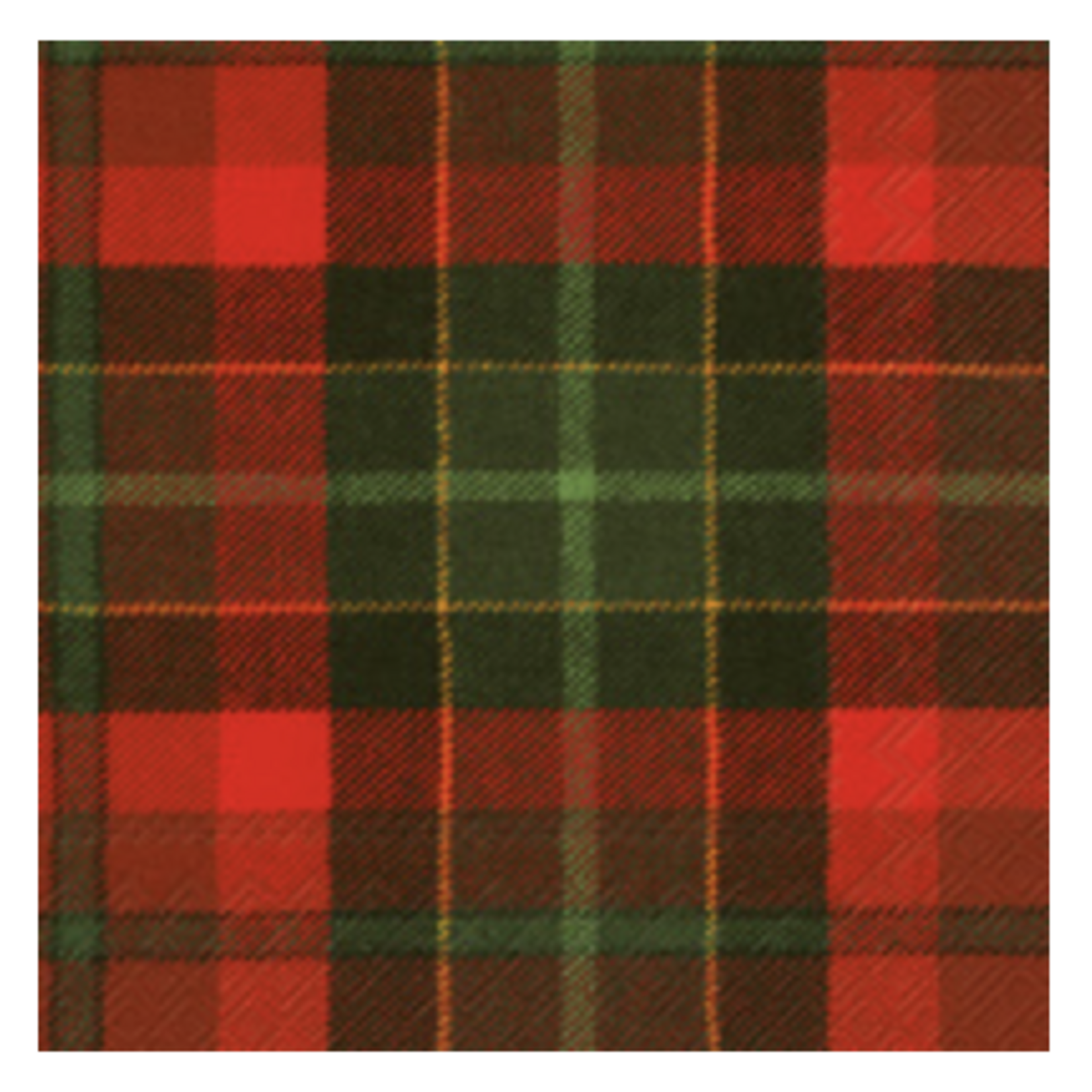 Boston International Cocktail Napkin, Tartan | Boston International