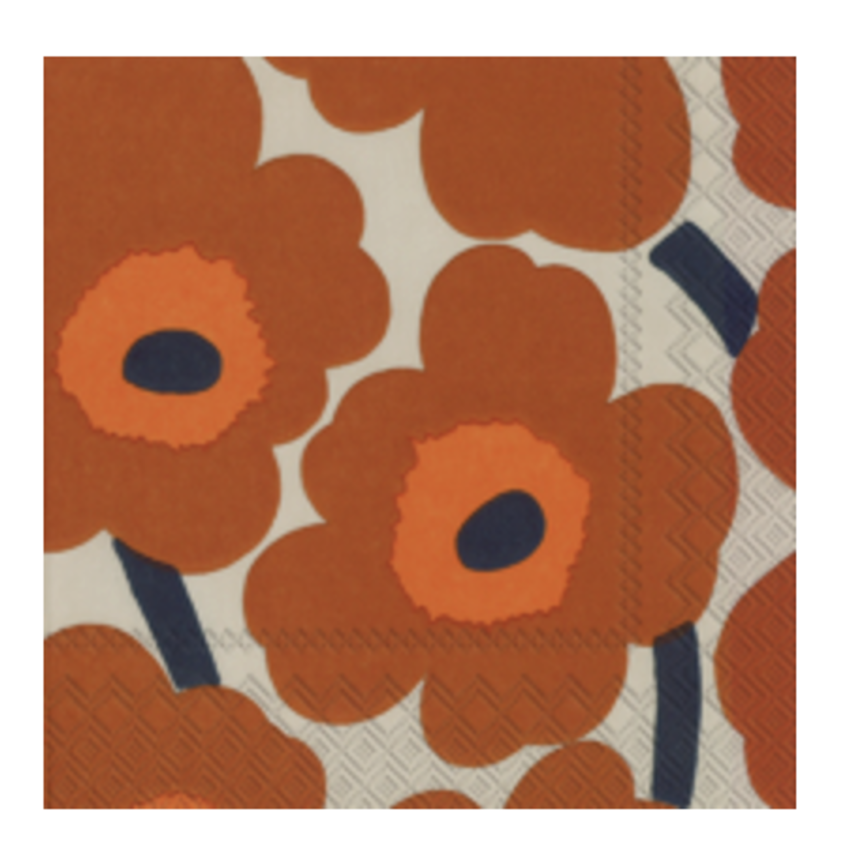 Boston International Cocktail Napkin, Unikko Terracotta | Boston International
