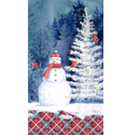 Boston International Guest Towel - Frosted Snowman | Boston International