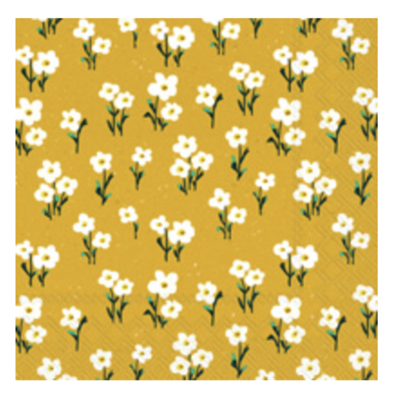 Boston International Luncheon Napkin, All About Yellow 2 | Boston International