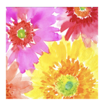 Boston International Cocktail Napkin, Gerberas | Boston International