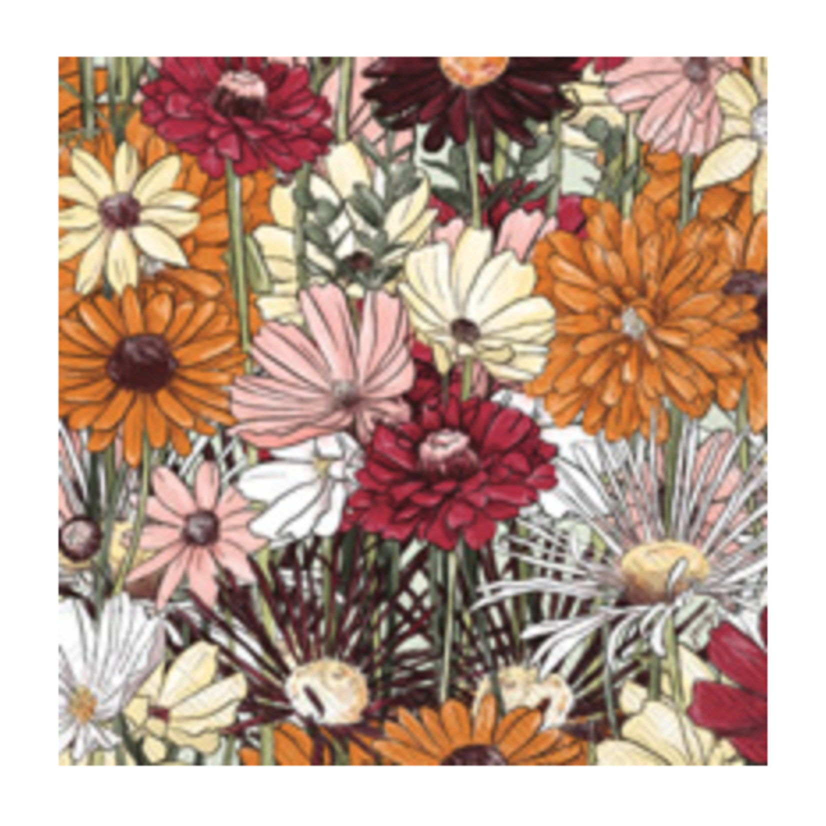 Boston International Cocktail Napkin, Blooming Garden | Boston International