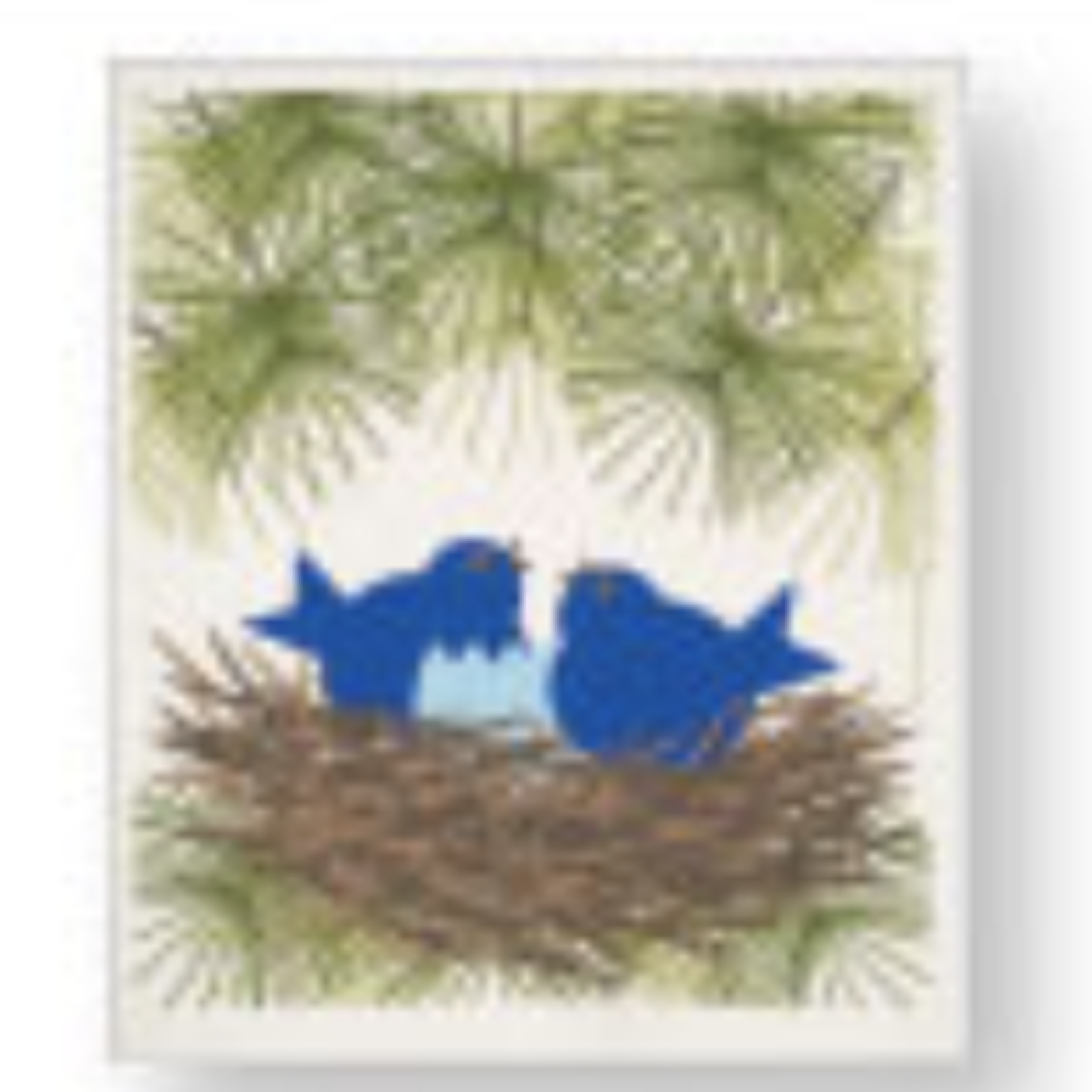 Cose Nuove Swedish Dishcloth, Blue Bird Nest, Spring | Cose Nuove