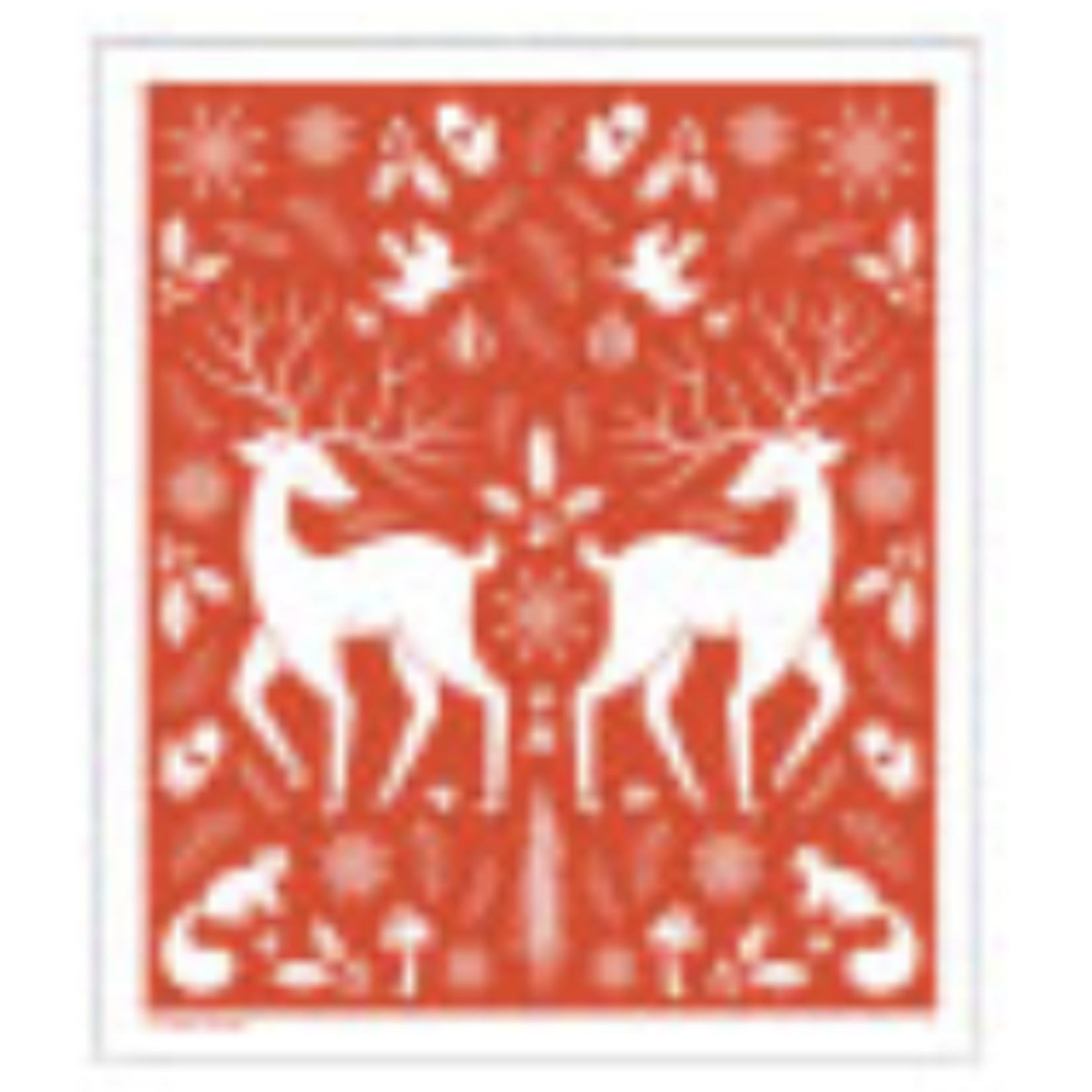 Cose Nuove Swedish Dishcloth, MK Deer - Red | Cose Nuove