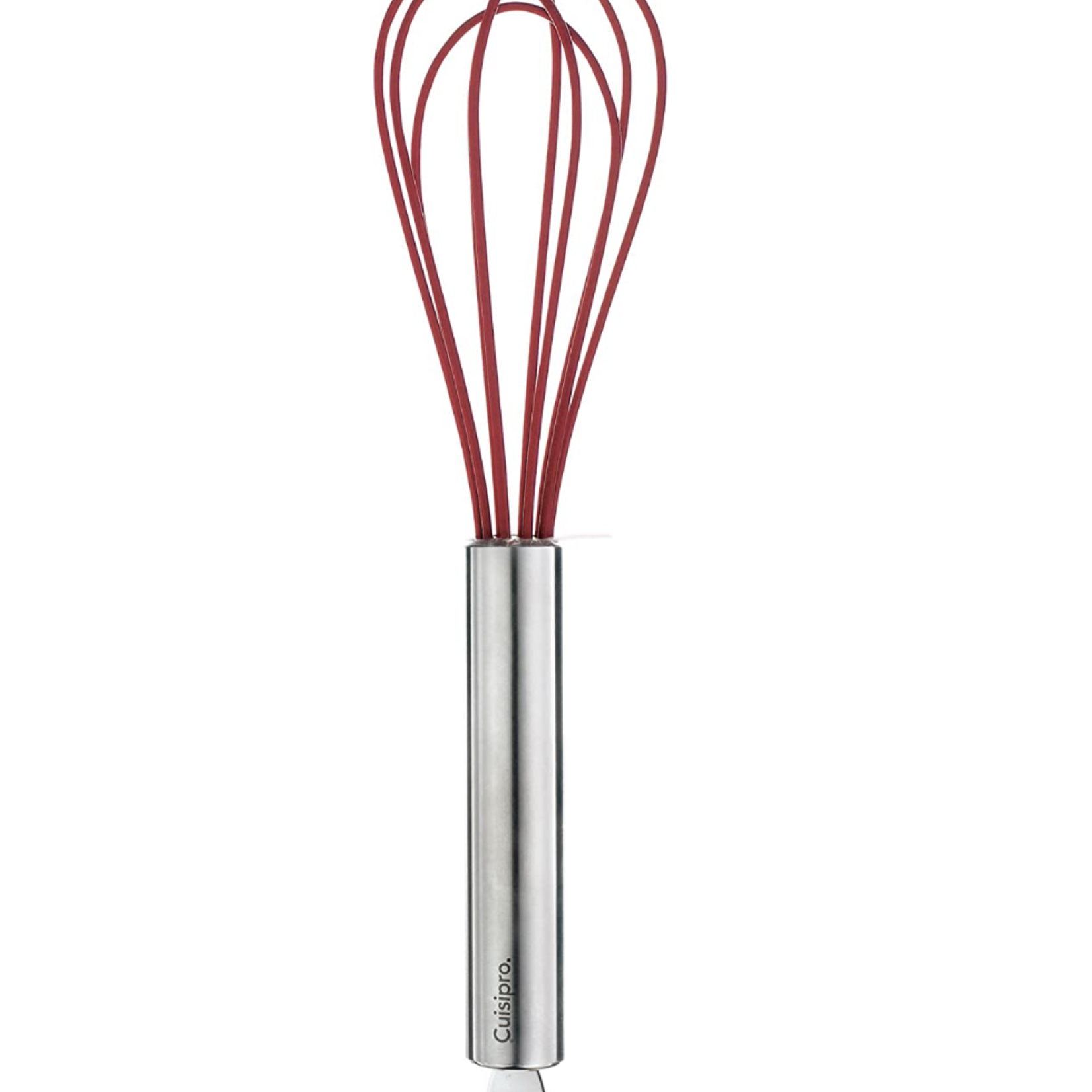 Cuisipro Silicone Egg Whisk, 10" red | Cuisipro