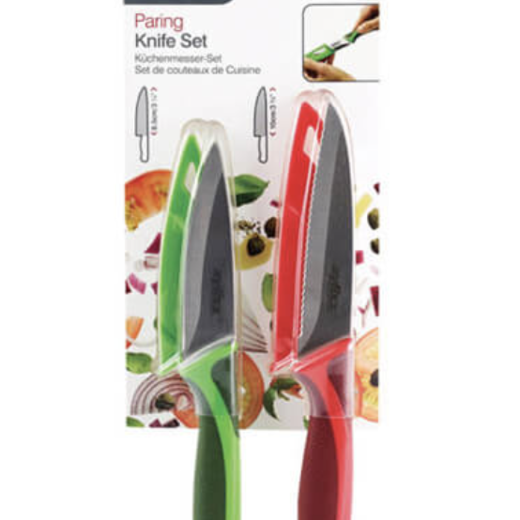 DKB Zyliss/Cole&Mason/Swissmar/AdHoc Classic 2pc Paring Knife Set