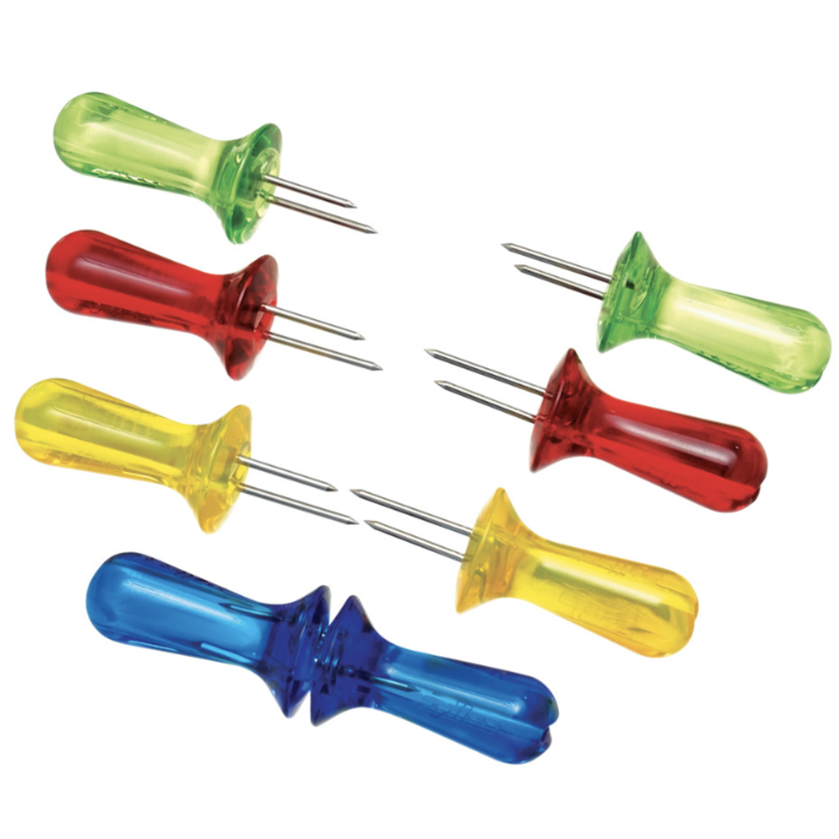 DKB Zyliss/Cole&Mason/Swissmar/AdHoc Jewel Interlocking Corn Holders, | Zyliss