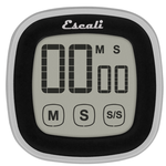 Escali Touch Screen Digital Timer - Black
