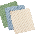 Fox Run Quilted Dish Cloths, 3 Colors Asst. | Fox Run