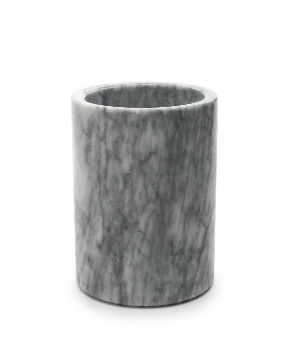 Utensil Holder, White Marble Duluth Kitchen Co