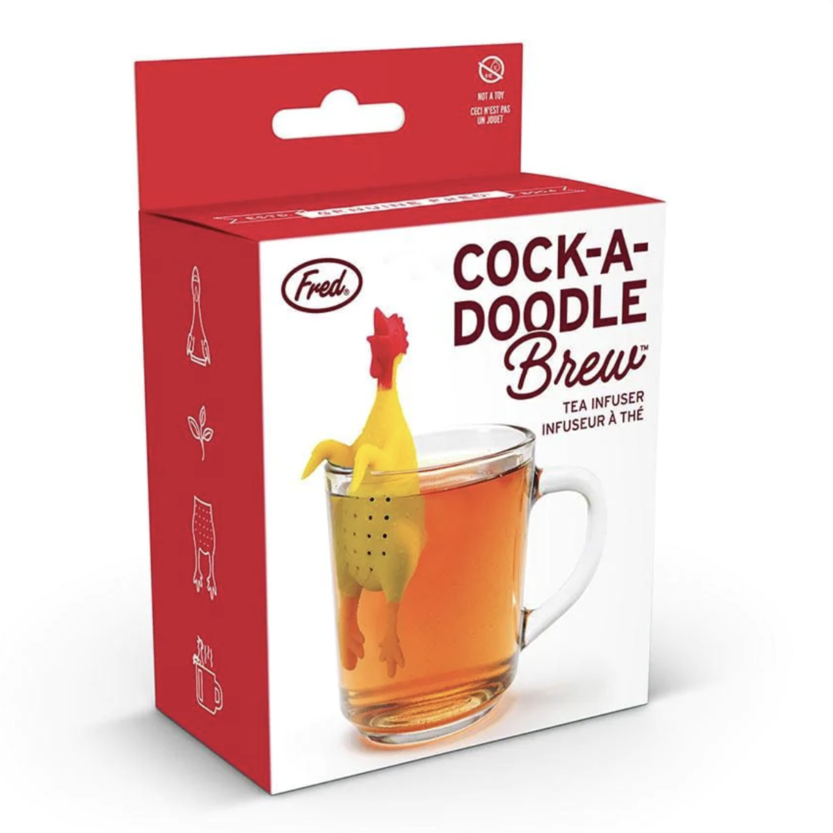 Fred & Friends Cock A Doodle Brew Tea Infuser