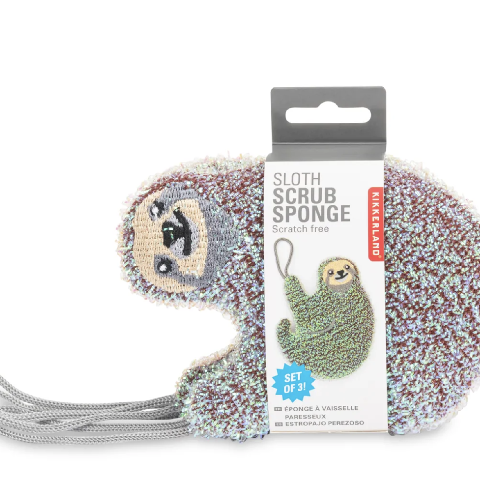 Kikkerland Sloth Sponges | Kikkerland Design