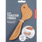 Kikkerland Bird Toaster Tongs