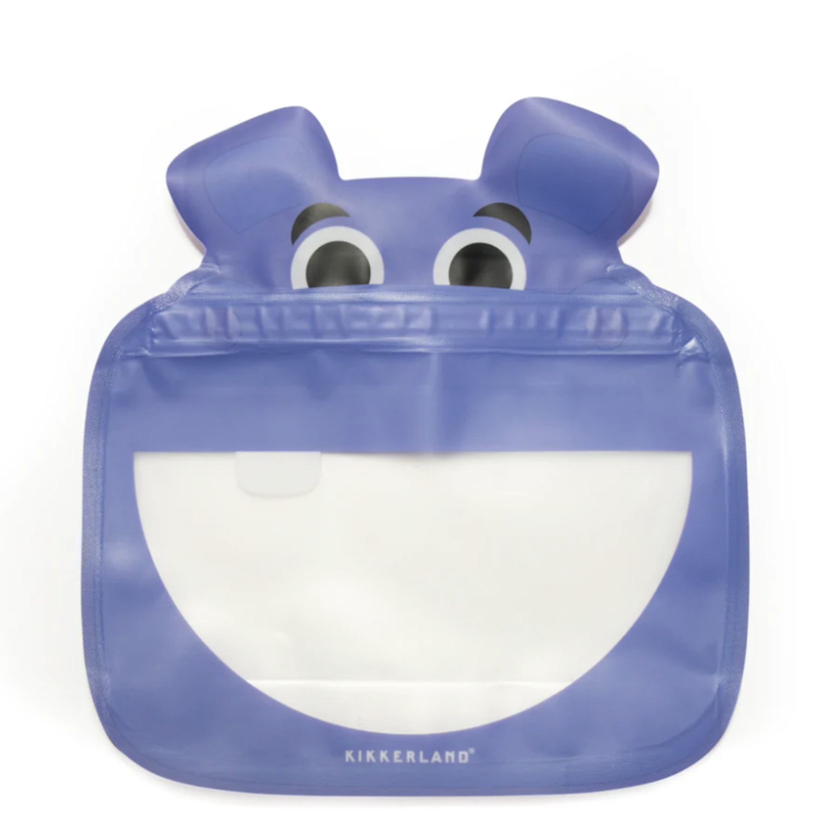 Kikkerland Hippo Zipper Bags | Kikkerland