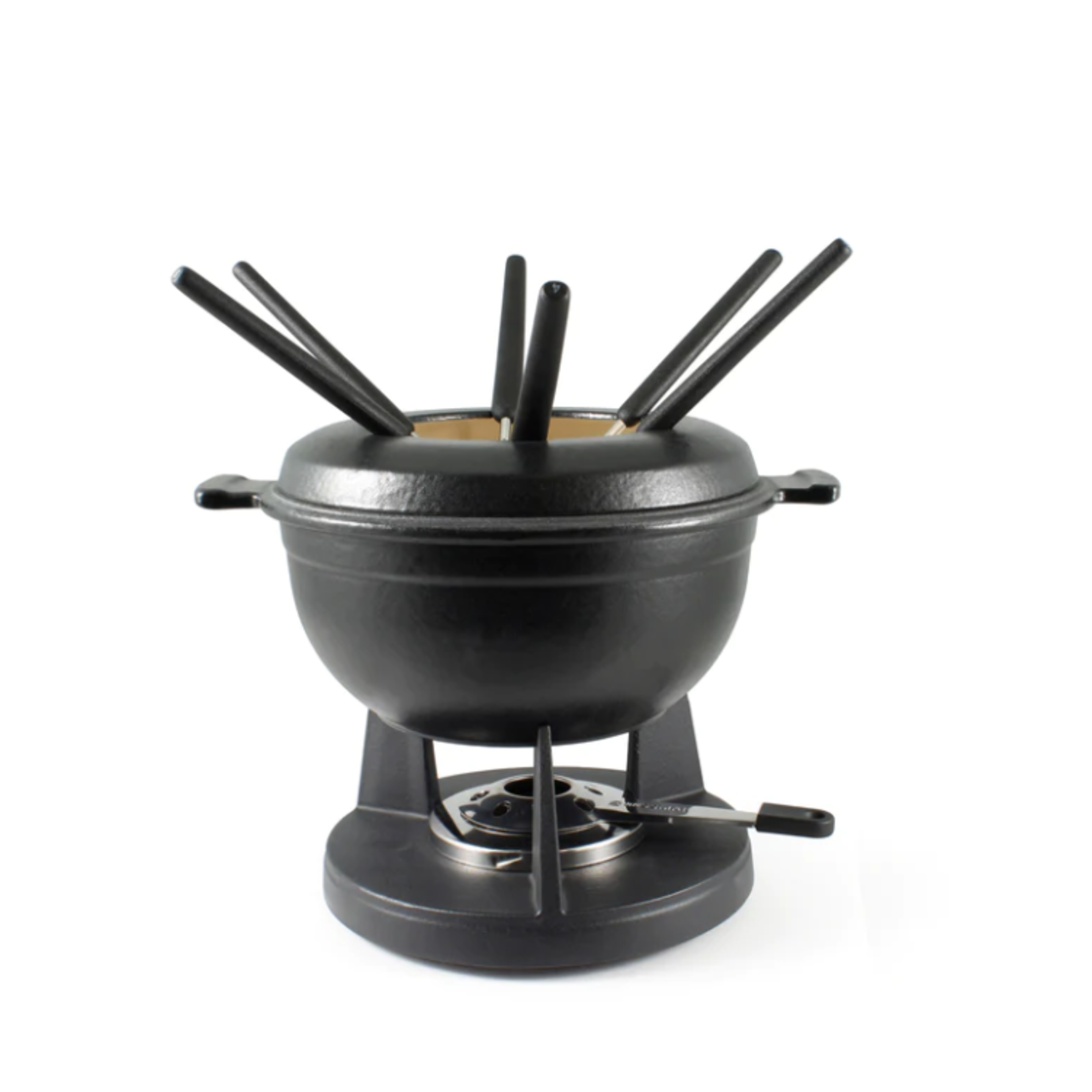 DKB Zyliss/Cole&Mason/Swissmar/AdHoc Lucerne Cast Iron Fondue Set - Matte | Swissmar