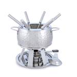 DKB Zyliss/Cole&Mason/Swissmar/AdHoc Hammered SS Fondue Set | DKB Zyliss/Cole&Mason/Swissmar/AdHoc