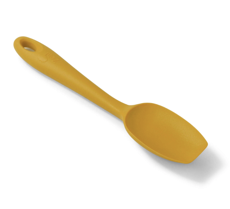 Silicone Spat Spoon, Mustard Duluth Kitchen Co