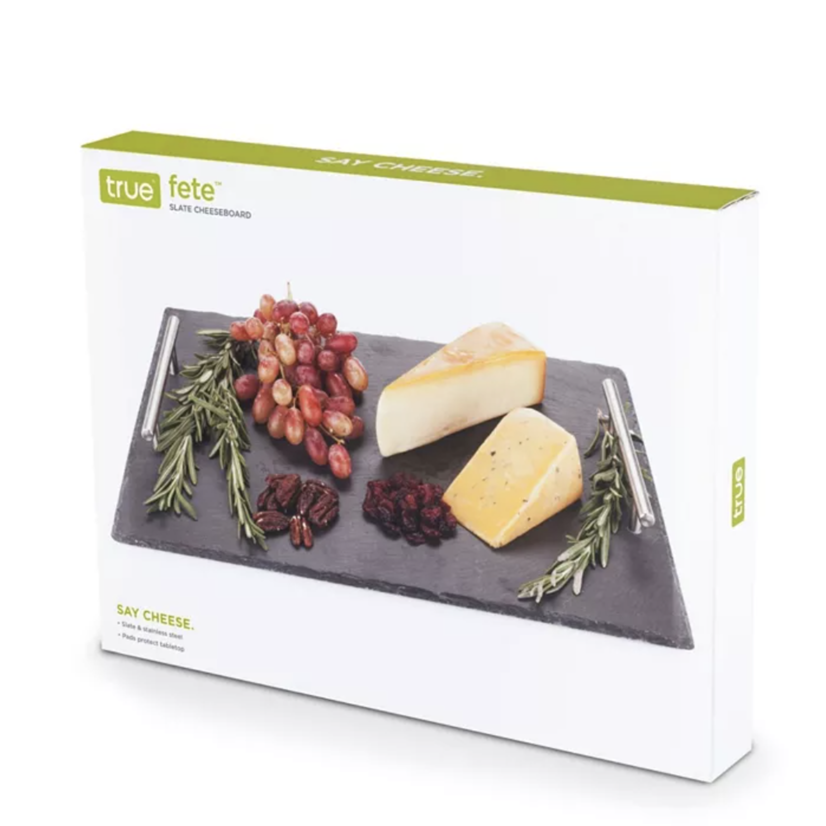 True Fabrications Vintage & Vine Slate Cheese Board | True Fabrications