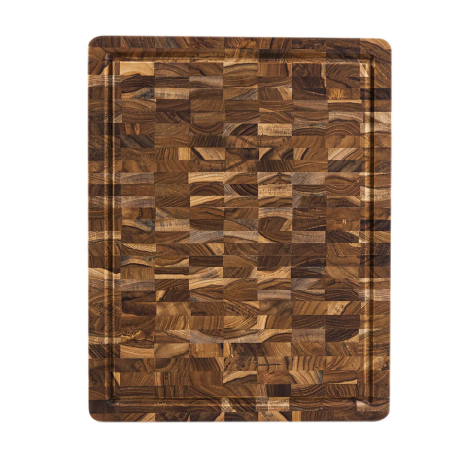 Teak Haus Slim Rectangular Butcher Block - Medium