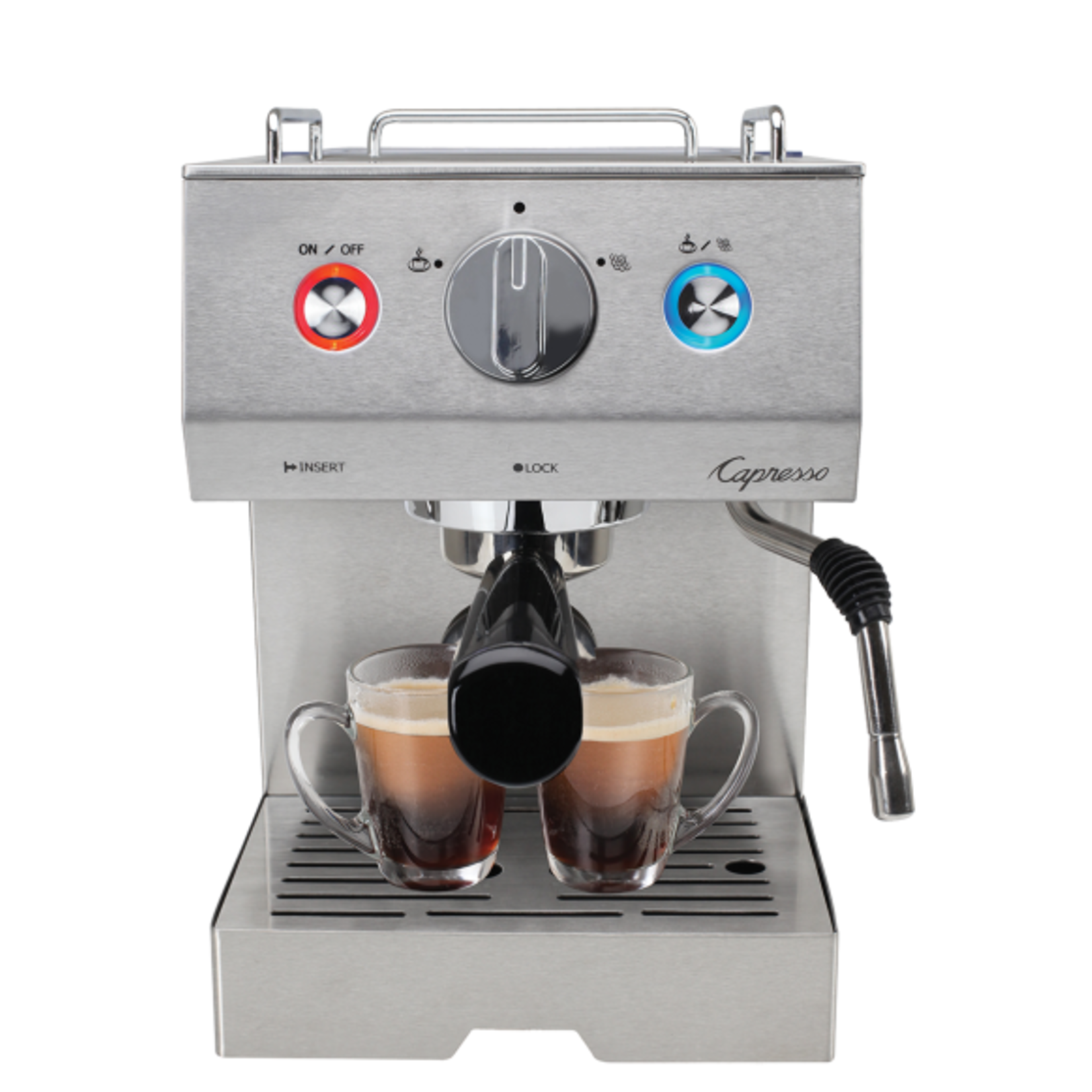 Capresso Cafe Select - Stainless Espresso and Cappuccino Maker | Capresso