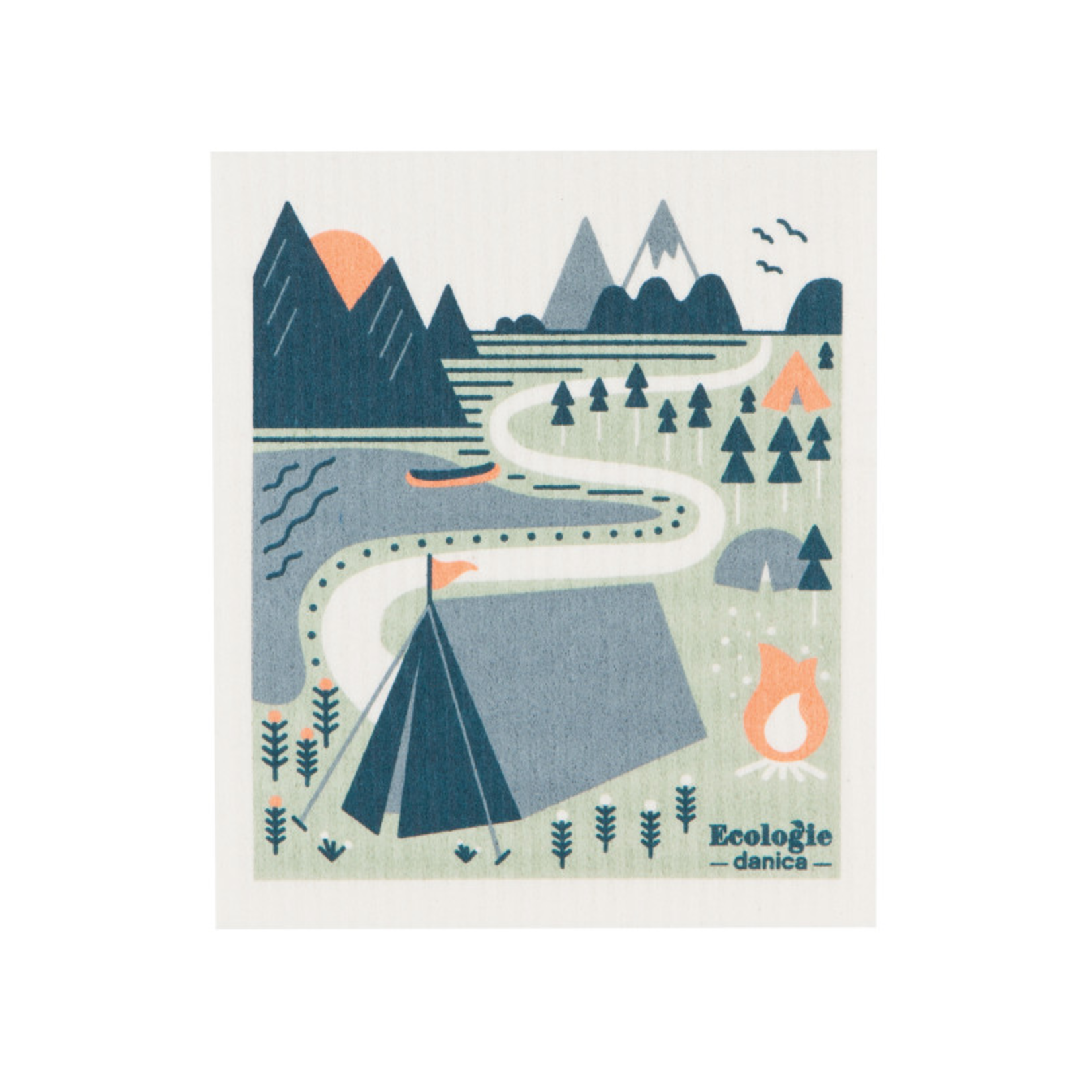 Danica Brands Swedish Dishcloth - Camp Life | Danica Brands