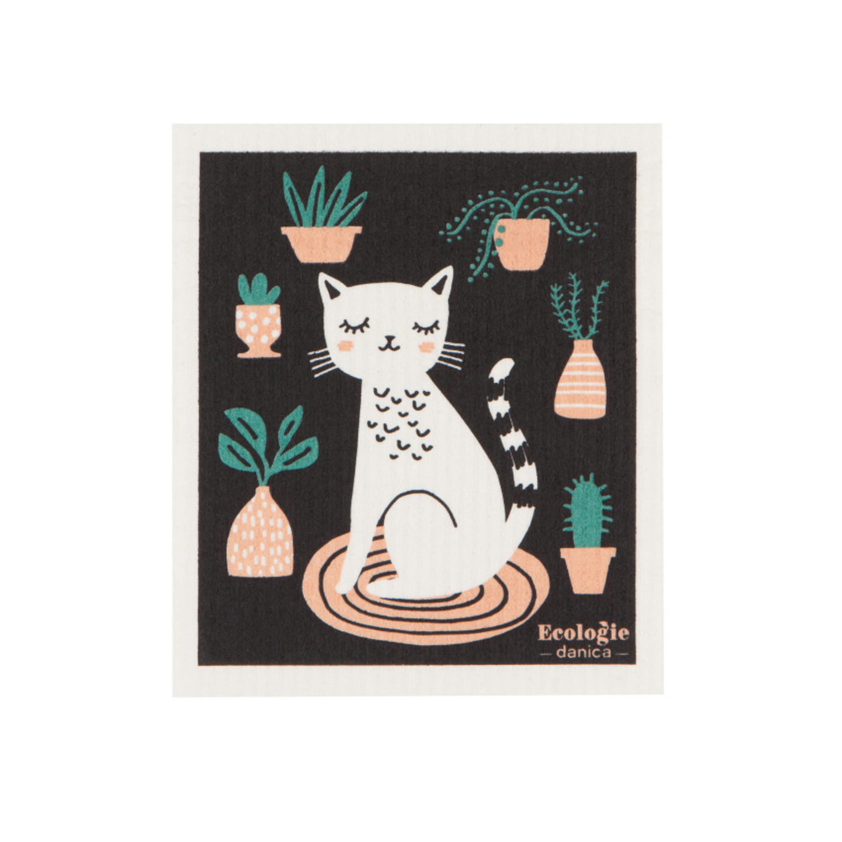 Now Designs Swedish Dishcloth - Cat Nap