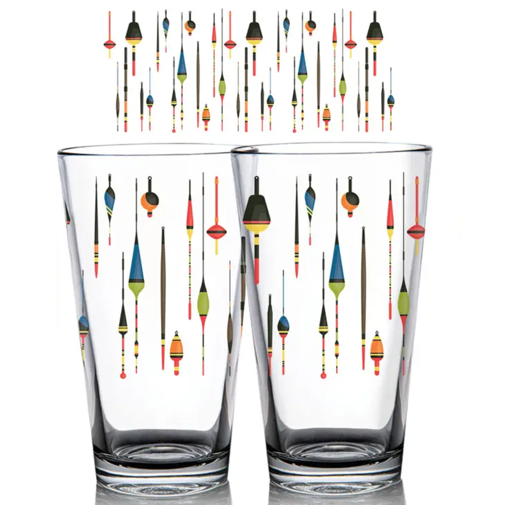 1 Brilliant Gift Pint Glass - Bobbers