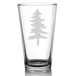 1 Brilliant Gift Pint Glass - Pine Tree