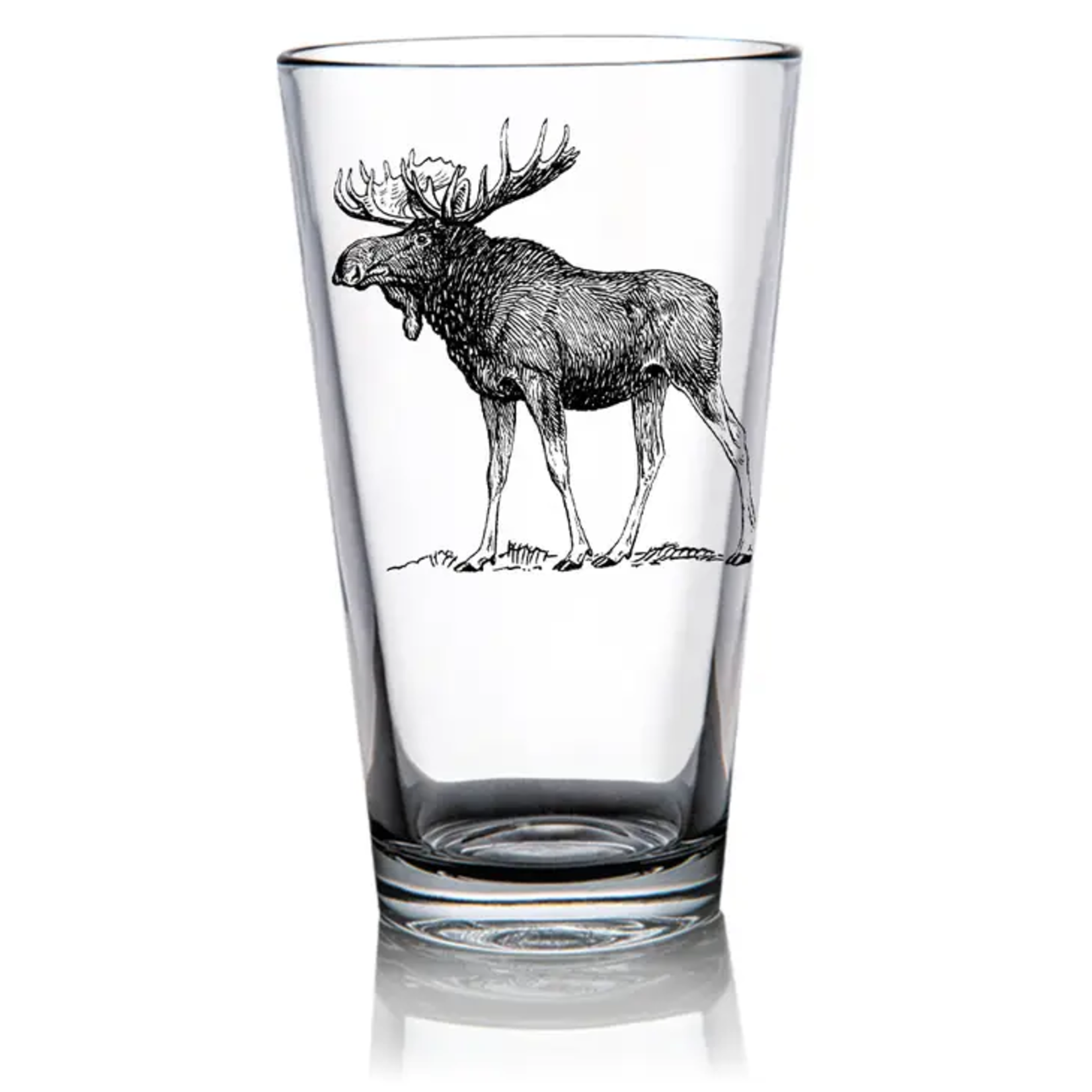 1 Brilliant Gift Sketch moose  Pint
