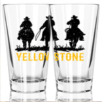 1 Brilliant Gift Pint Glass - Yellowstone