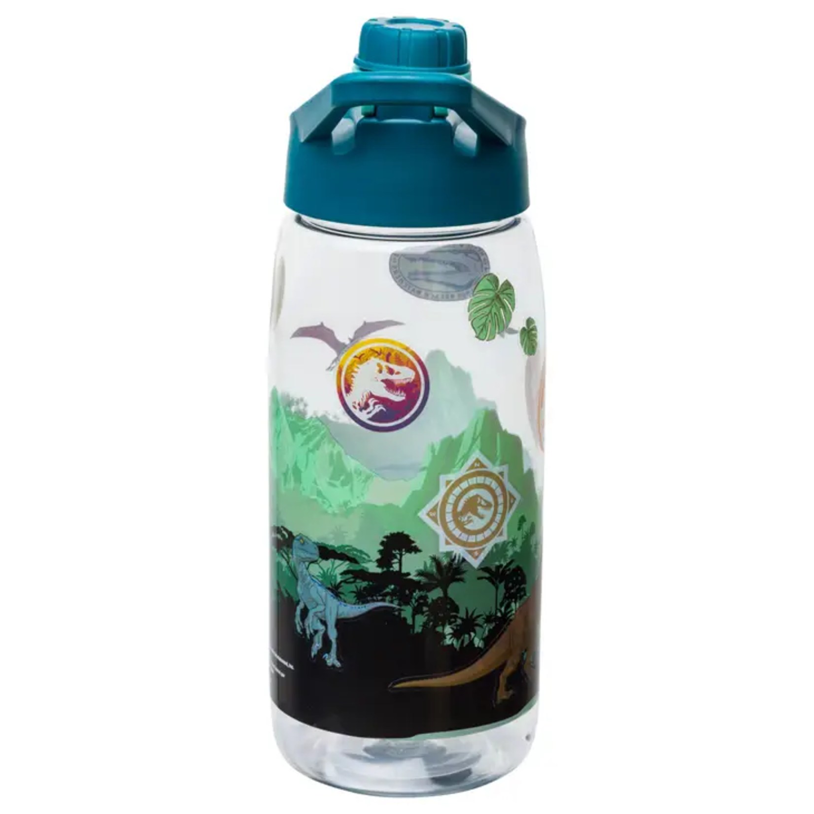 Silver Buffalo Jurassic Park 20oz Water Bottle with Stickers