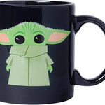 Silver Buffalo Star Wars The Mandalorian Black 20oz Ceramic Mug | Silver Buffalo