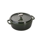 Staub Round Shallow, 6Qt, Basil | Staub
