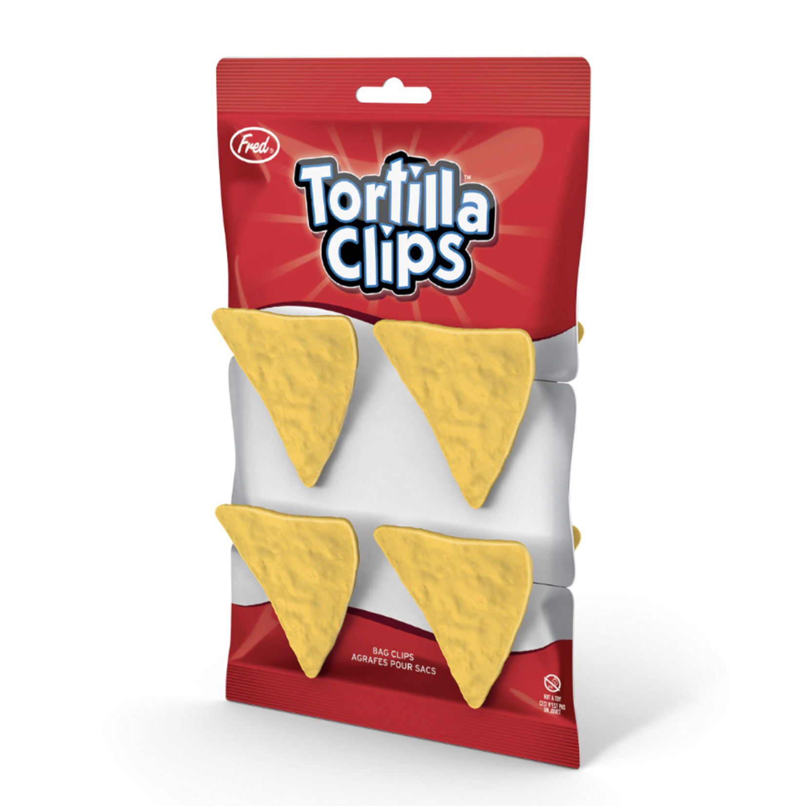 Fred & Friends Tortilla Clips - Bag Clips Set/4 | Fred & Friends