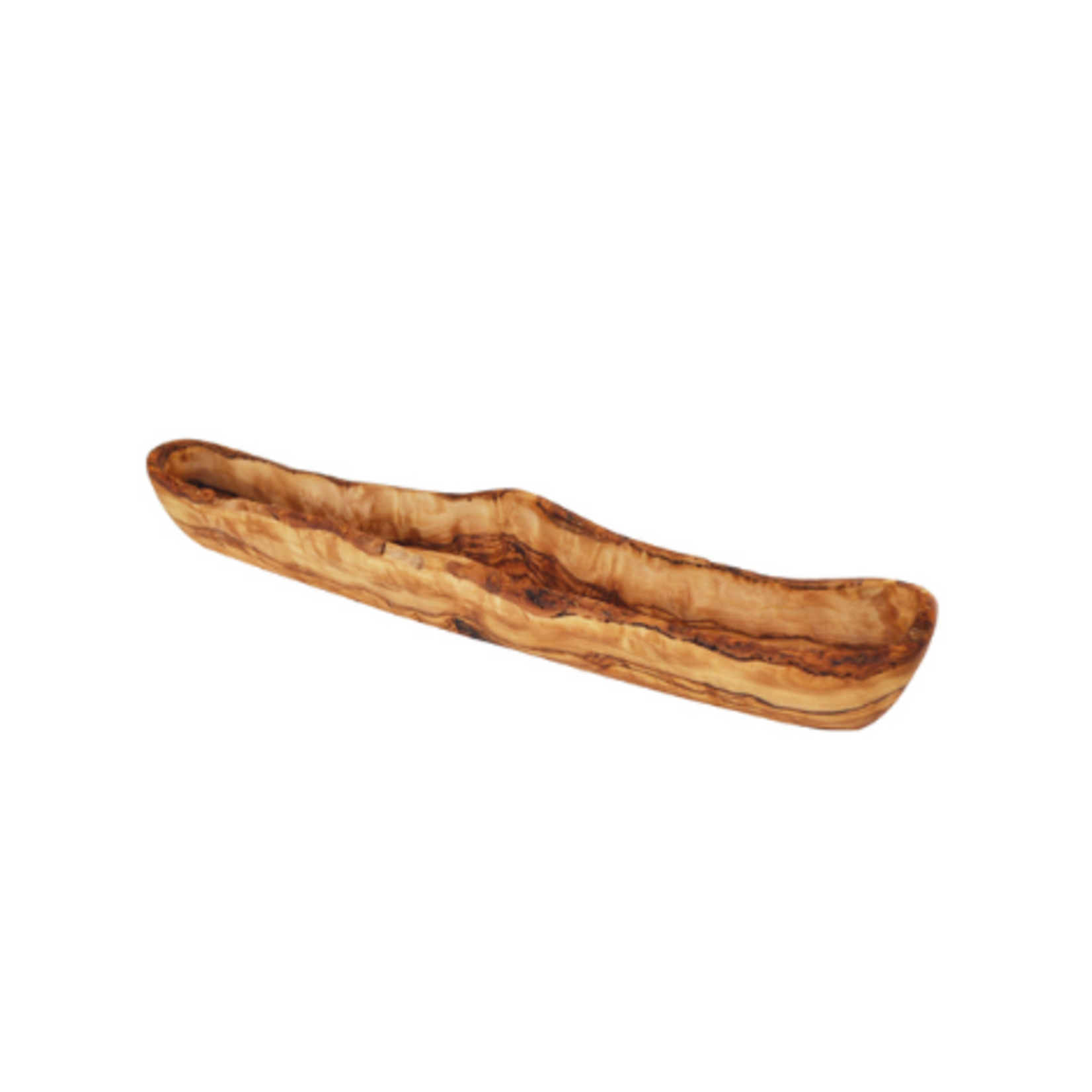 Naturally Med Olive Wood Rustic Olive Dish