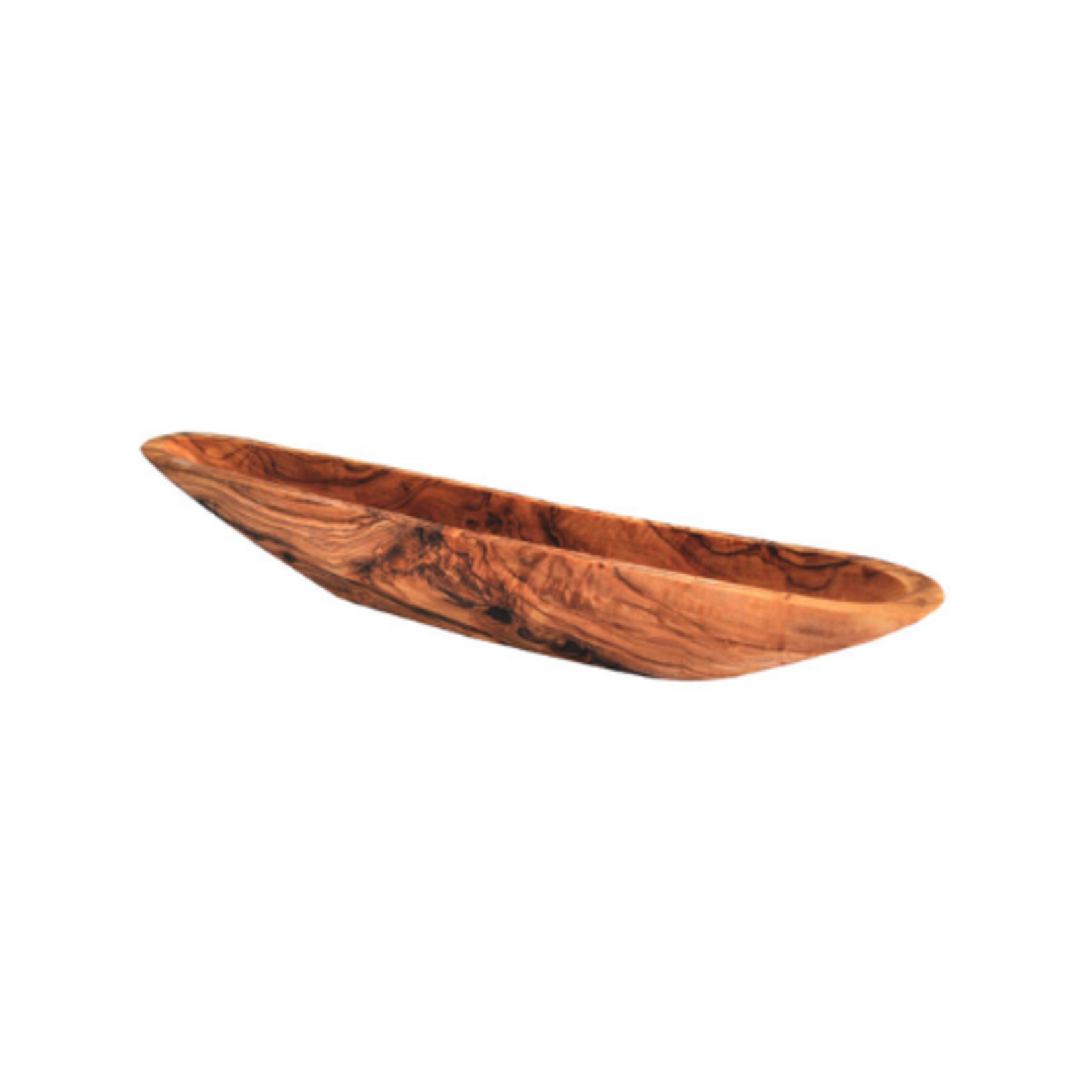 Naturally Med Olive Wood Contemporary Olive Dish