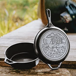 Lodge Wanderlust Cabin Combo Cooker, 3.2 Qt | Lodge