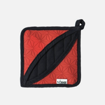 Lodge Red Silicone & Fabric Trivet