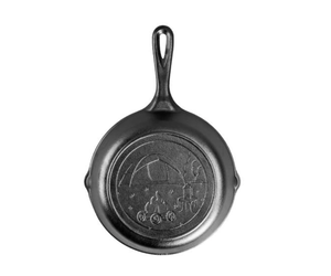 Lodge Wanderlust Cast Iron Skillet 8 in. Black