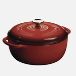 Lodge Enamel Dutch Oven, 6-Qt, Red | Lodge
